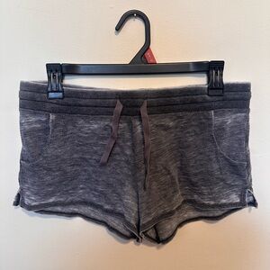 Express Heather Gray Athletic Shorts